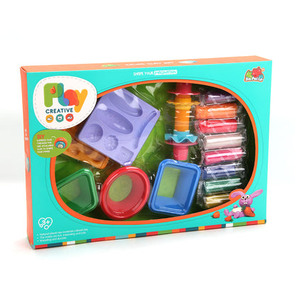 Plasticine/2 models mix/exercise hand-on ability/play with friends Purple (LW)