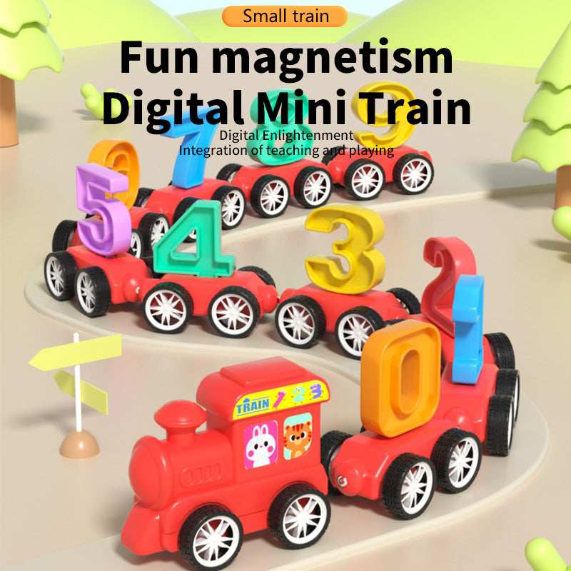 Magnetic Number Train Set gift toy for kids in Kuwait