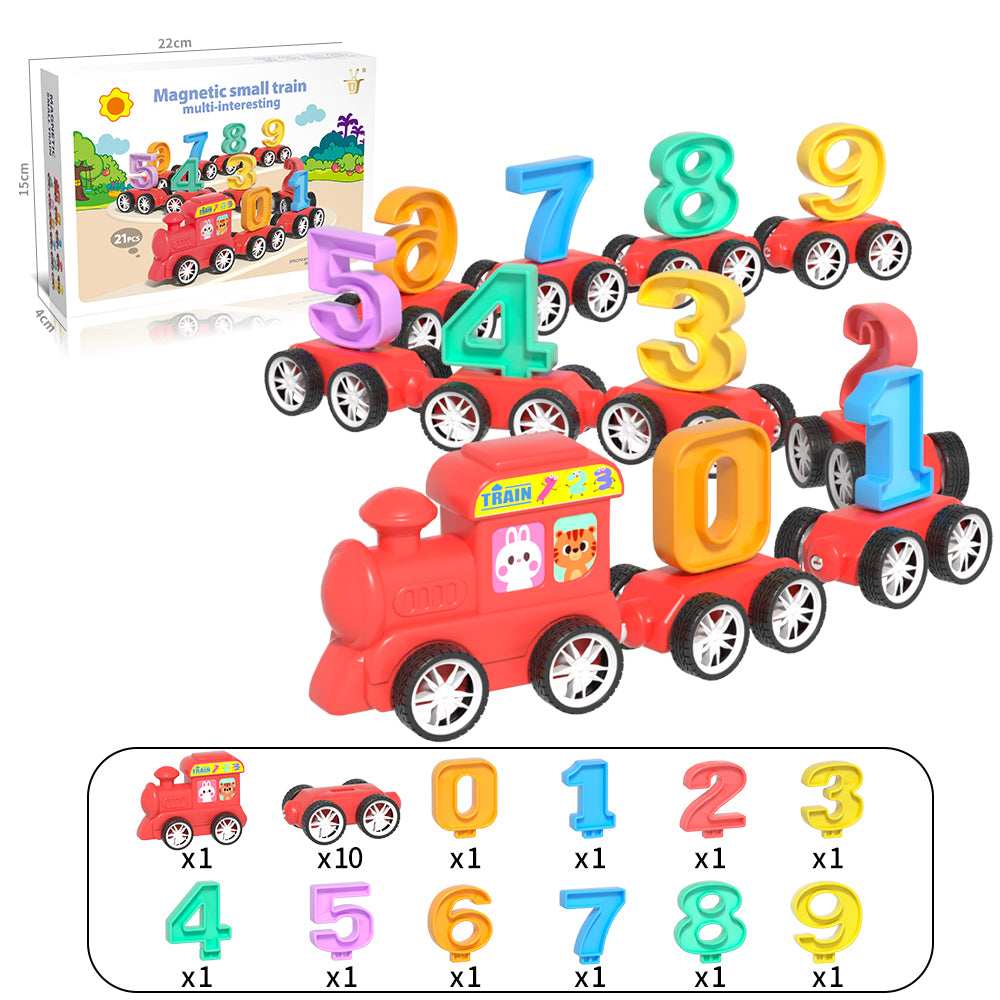 Magnetic Number Train Set for kids in Kuwait