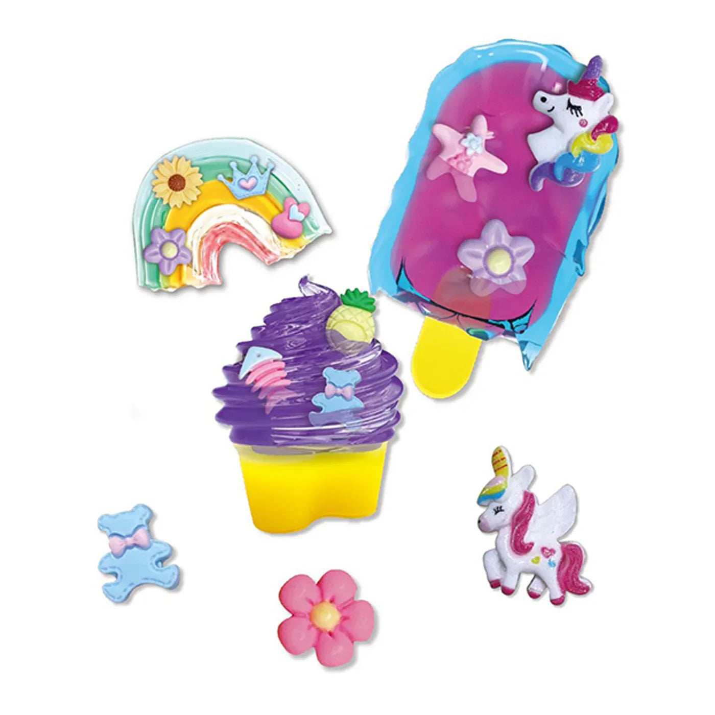 Unicorn Slime Painting Kit 2 In 1 For Kids product details in Kuwait