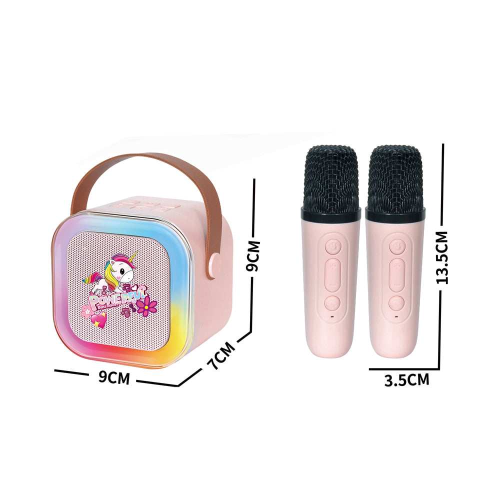 Unicorn Bluetooth Karaoke Microphone with LED Speaker product details for kids in Kuwait