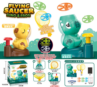 DINOSAUR FLYING DISK-YELLOW