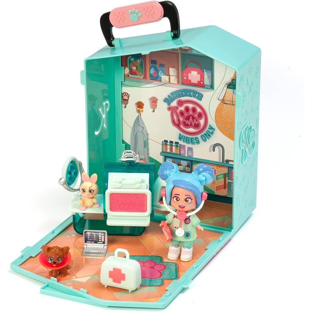 KookyLoos - PlaySet Carla's  PopUp Pet Vet