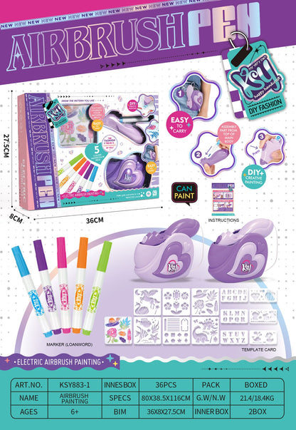 DIY Tatto Beauty Kit For Kids