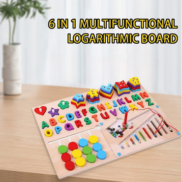 6 In 1 Multifunctional Logarithmic Educational Board