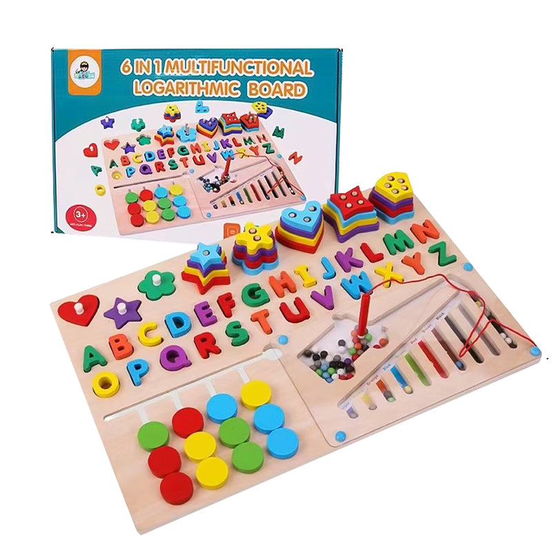 6 In 1 Multifunctional Logarithmic Educational Board