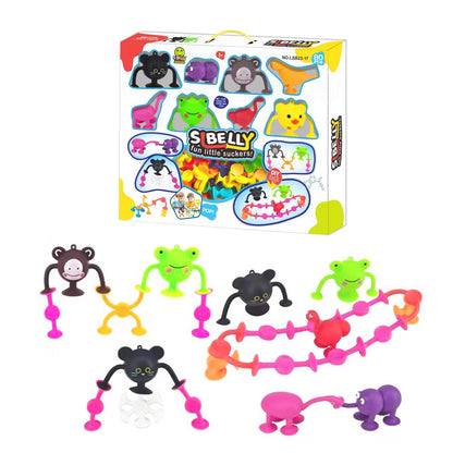Animal Funny Little Suckers Set - 80pcs