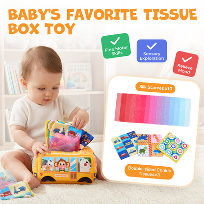 Baby Sensory Toy Gift Set – Rattles, Teethers & Cloth Book