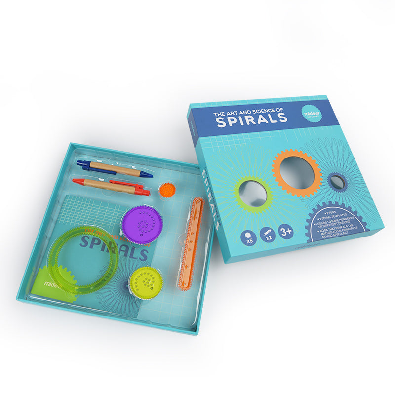 Mideer Spirograph Drawing Set – STEM Art Toy for Kids