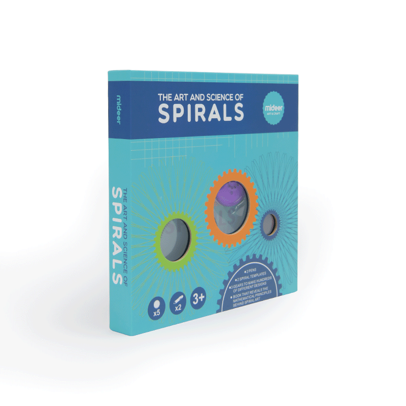 Mideer Spirograph Drawing Set – STEM Art Toy for Kids