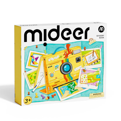 Mideer Sensory Activity Book – Travel Toy for Kids