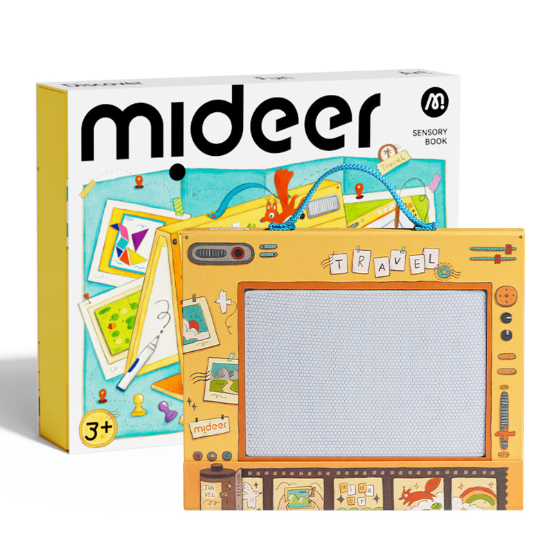Mideer Sensory Activity Book – Travel Toy for Kids