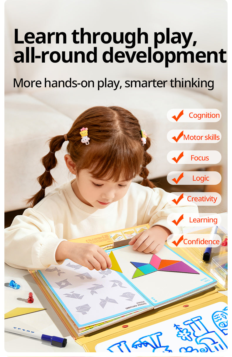 Mideer Sensory Activity Book – Travel Toy for Kids