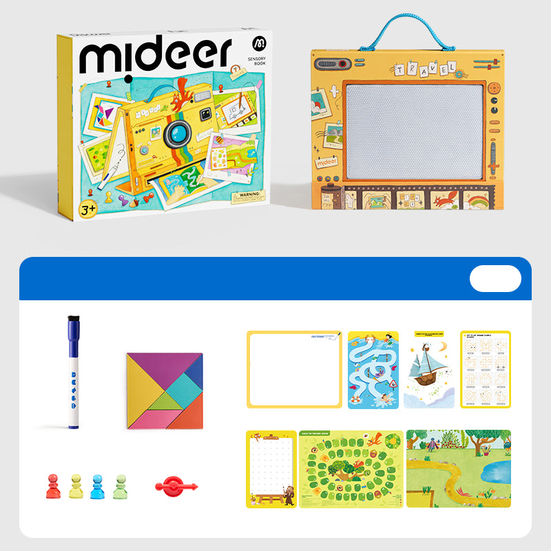 Pages displaying connect-the-dots and creative doodling activity designs