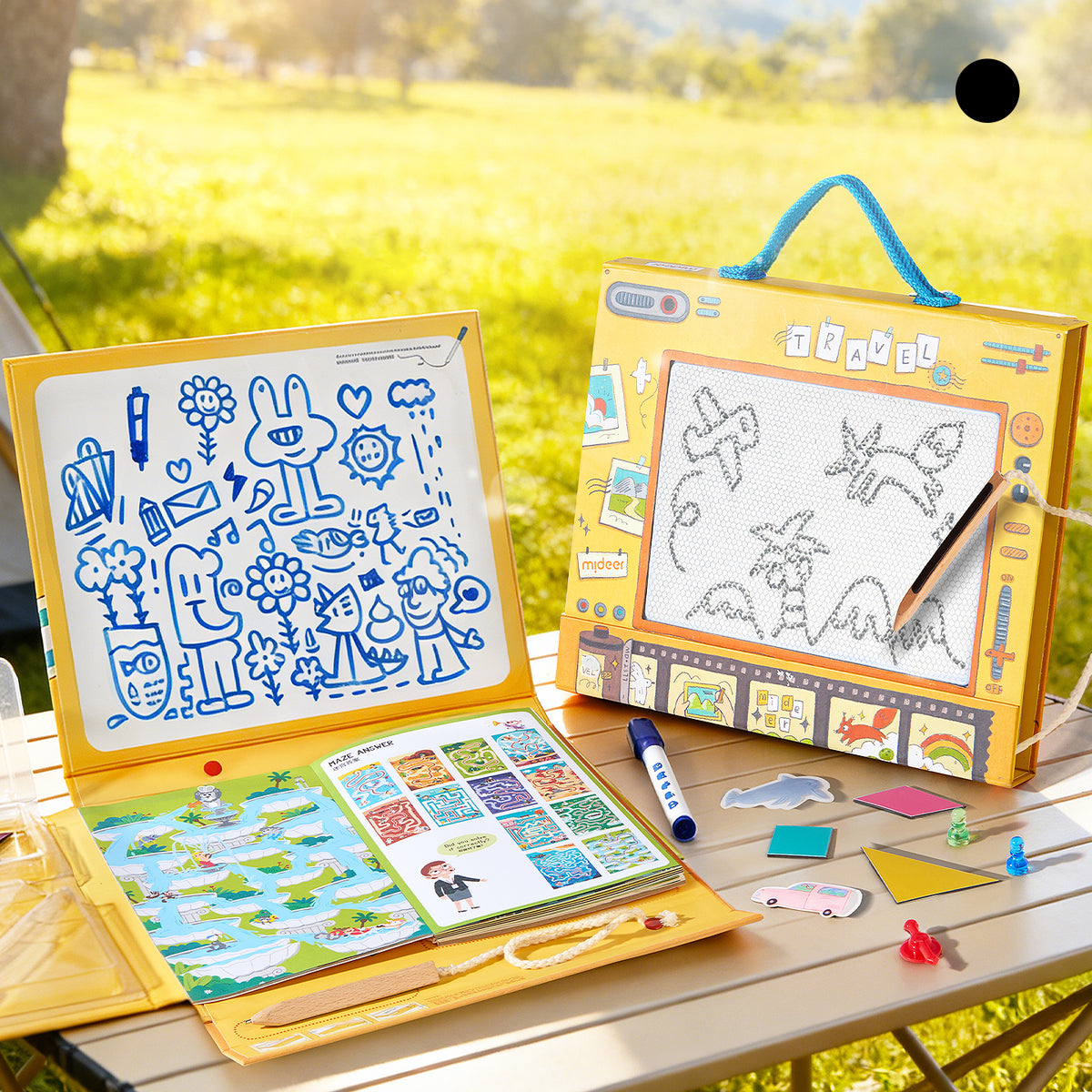 Mideer Sensory Activity Book – Travel Toy for Kids