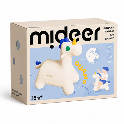 Mideer Sensory Training Bounce Jumper – Unicorn Hopper Toy for Kids