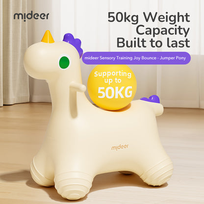 Mideer Sensory Training Bounce Jumper – Unicorn Hopper Toy for Kids