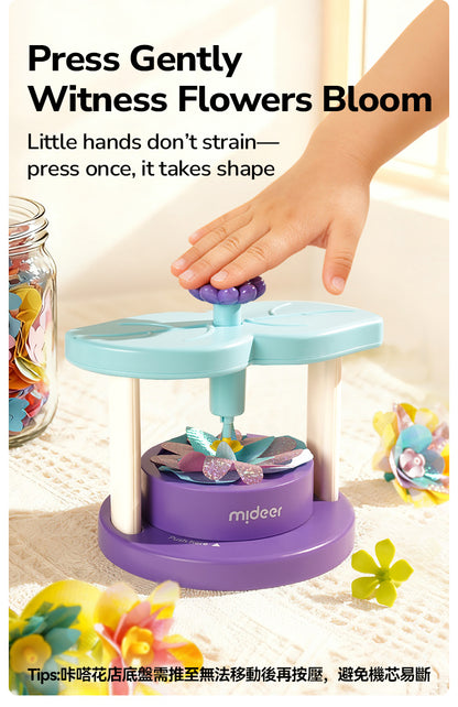 Mideer Click & Bloom Florist Playset – Pretend Play Toy for Kids