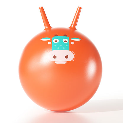 Mideer Sensory Training Bounce Ball – Moo Moo Cow Hopper Toy