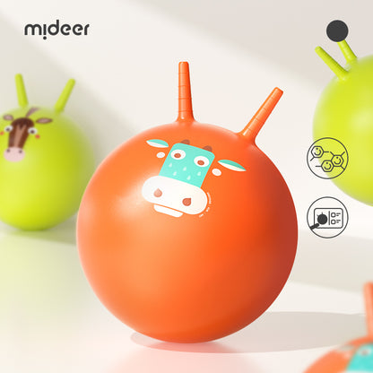 Mideer Sensory Training Bounce Ball – Moo Moo Cow Hopper Toy