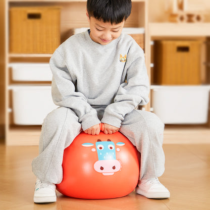 Mideer Sensory Training Bounce Ball – Moo Moo Cow Hopper Toy