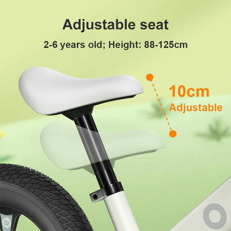 Mideer Balance Bike - Creamy White