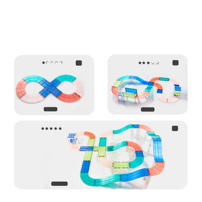 Gift-ready Mideer racing track set - best building toys for kids in Kuwait