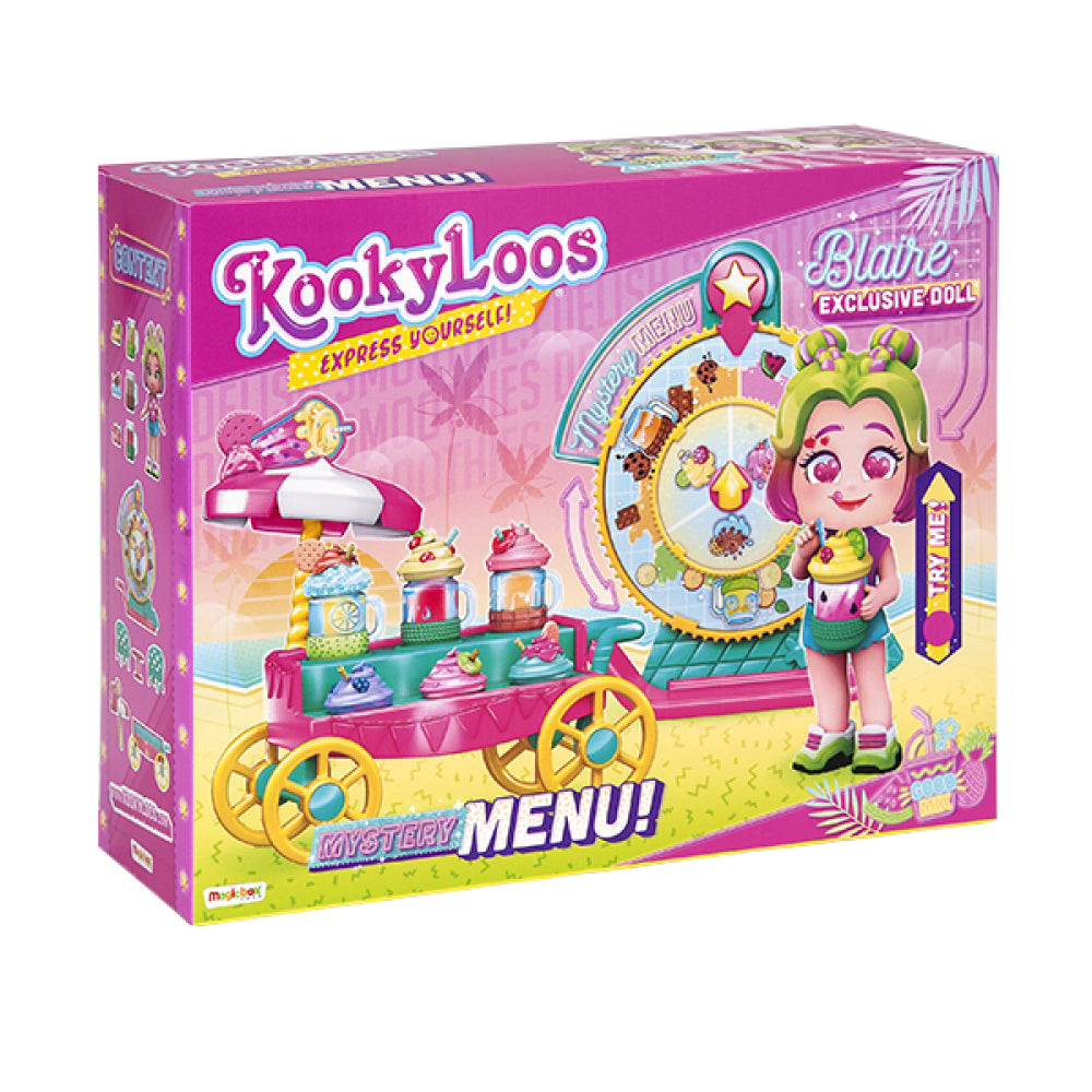 Kookyloos Play Set Mystery Menu - Face Swapping Dolls