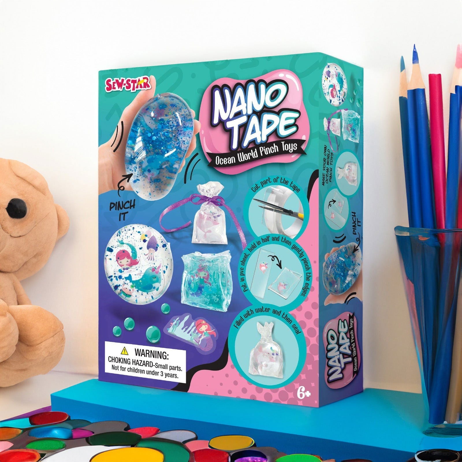 Nano Tape Bubble Pinch Toys - Ocean - #toys for girls# - #toys for girls 5 years old# - #toys for girls 6 years old# - #toys for girls 7 years old#