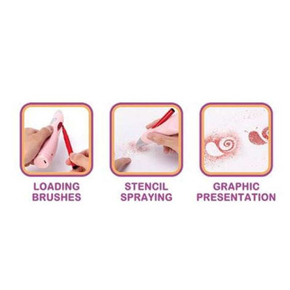 Kids Airbrush Marker Kit – Green playtime toy in Kuwait