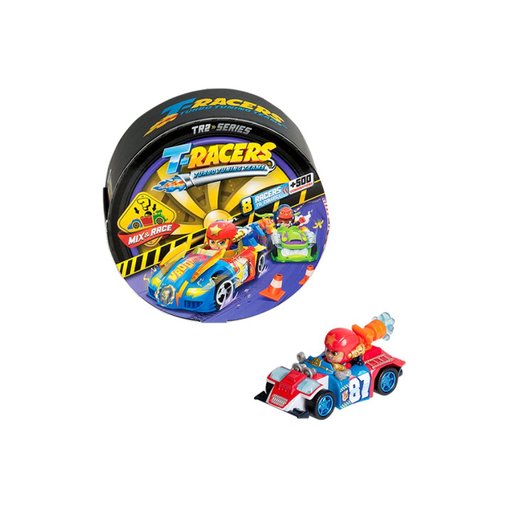 T Racers TR2 Series Collectible Mix And Match Toy Car