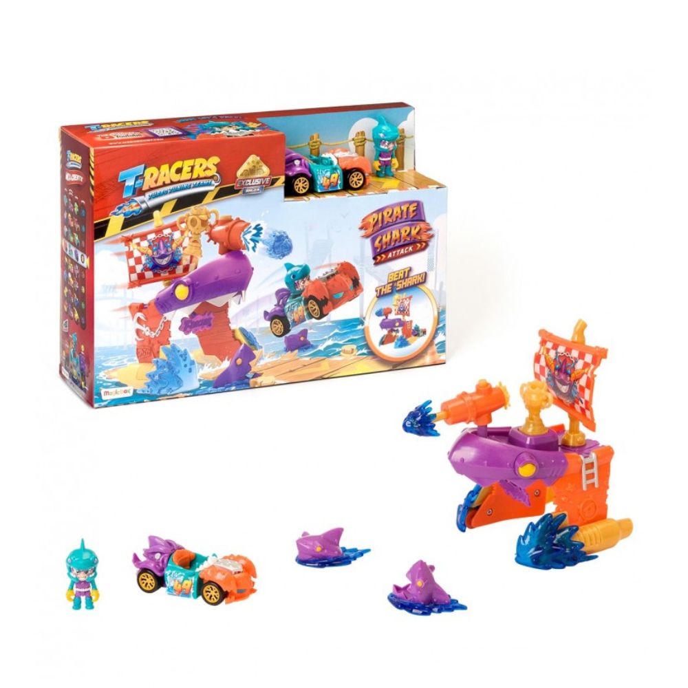 T Racers S Playset 1x4 Pirate Shark V.0 (JZ)