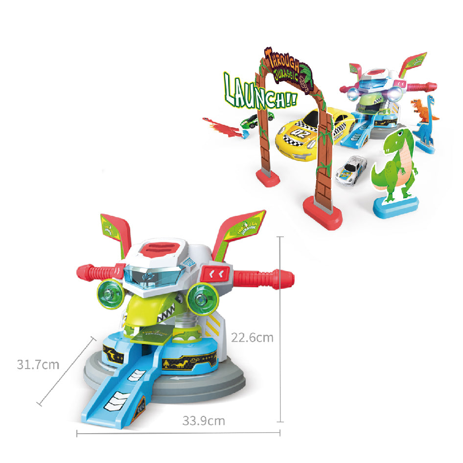 Through Jurassic With Lights And Sounds