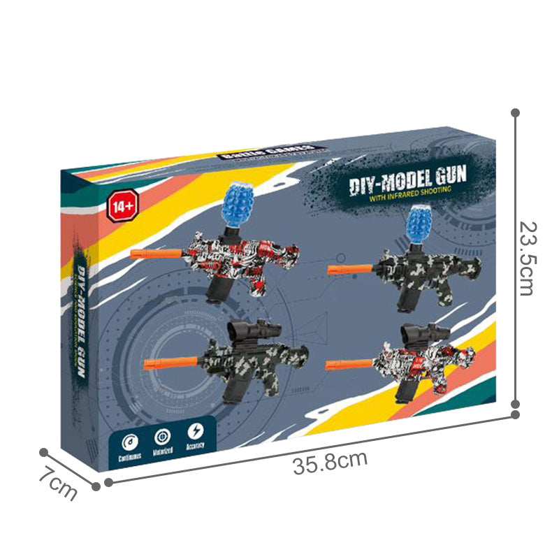M416 Electric Gel Bullets Gun Red for kids in Kuwait