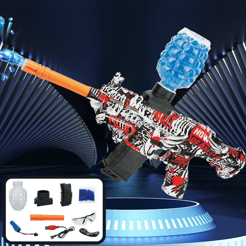 M416 Electric Gel Bullets Gun Red playtime toy for children in Kuwait