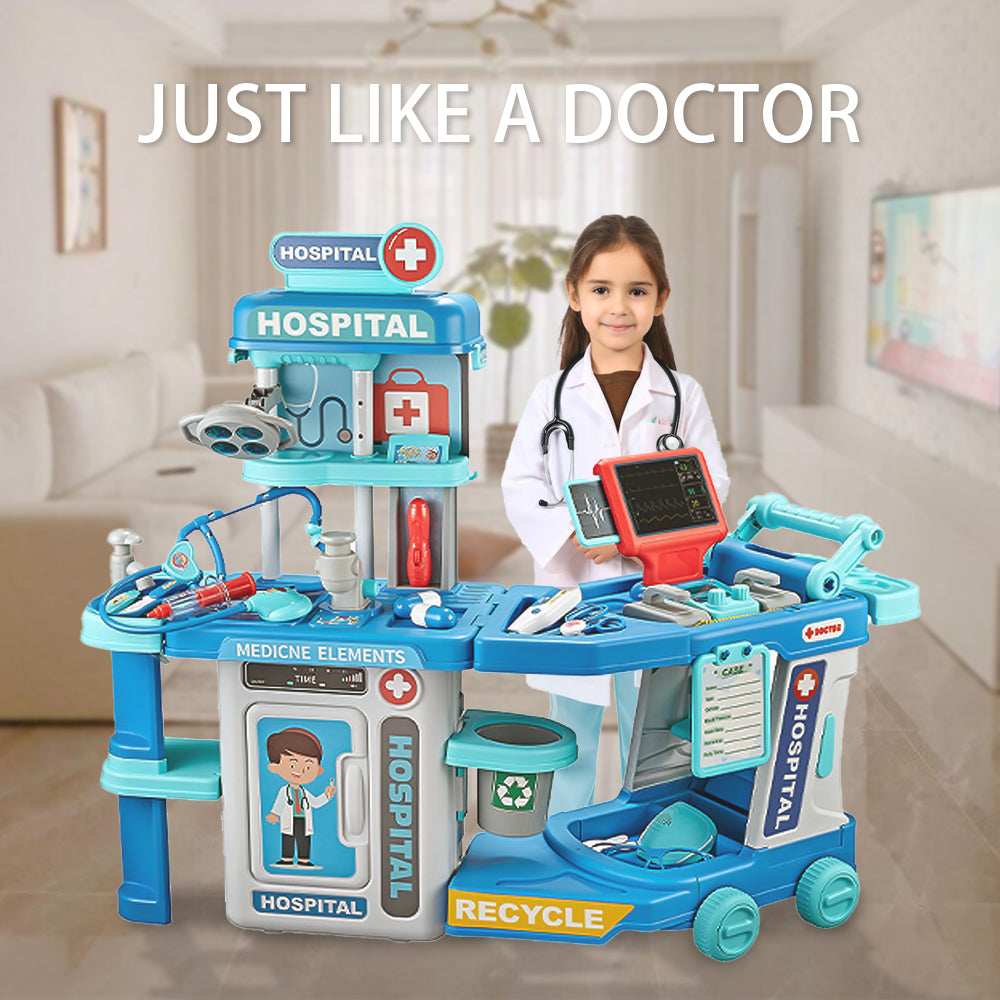 Doctor Kit for Kids Toy with Lights Learning gift toy in Kuwait
