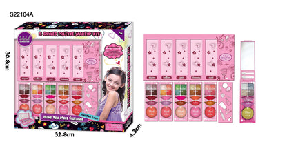 Sparkle And Gliter 5 Styles Palette Makeup Kit kids toy with delivery in Kuwait