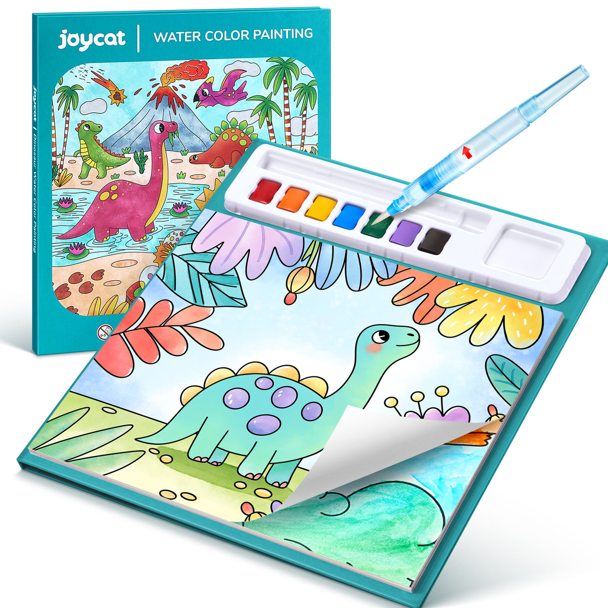 Dinosaur Watercolor Painting Set – Art & Craft Toy for Kids