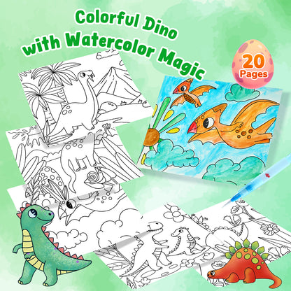 Dinosaur Watercolor Painting Set – Art & Craft Toy for Kids