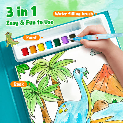 Dinosaur Watercolor Painting Set – Art & Craft Toy for Kids