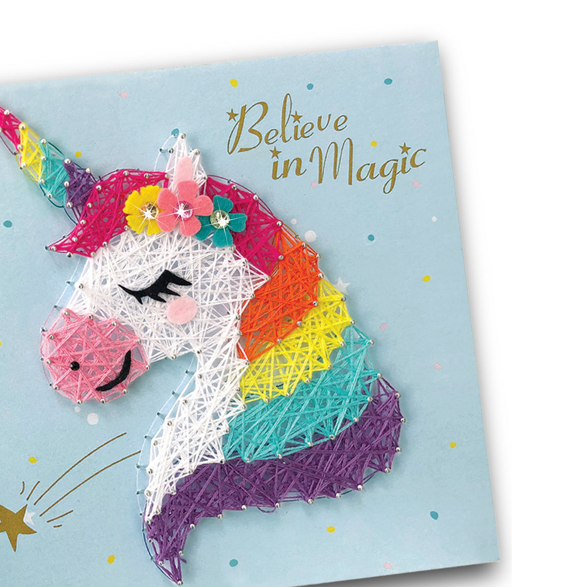 SewStar Unicorn String Art Light Kit – DIY Craft Toy for Kids