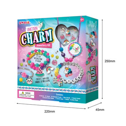 Jewellry Kit Unicorn Charm - #toys for girls Kuwait# - #toys for girls 5 years old Kuwait# - #toys for girls 6 years old Kuwait# - #toys for girls 7 years old Kuwait#