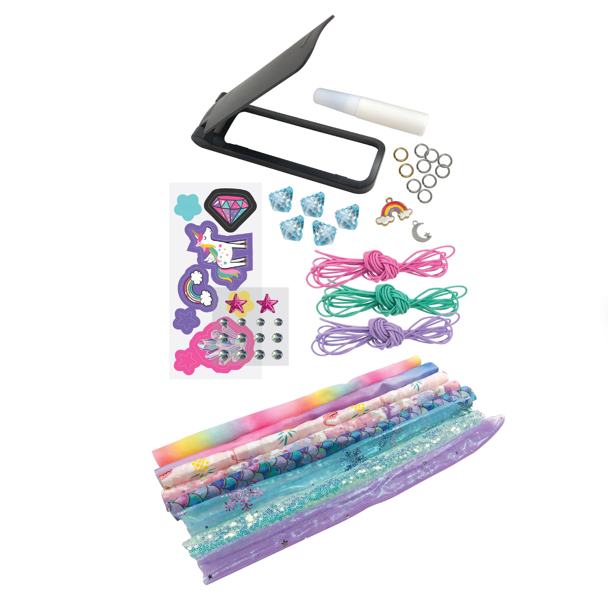 Girls Hair Ring Accessories Kit - #toys for girls Kuwait# - #toys for girls 5 years old Kuwait# - #toys for girls 6 years old Kuwait# - #toys for girls 7 years old Kuwait#