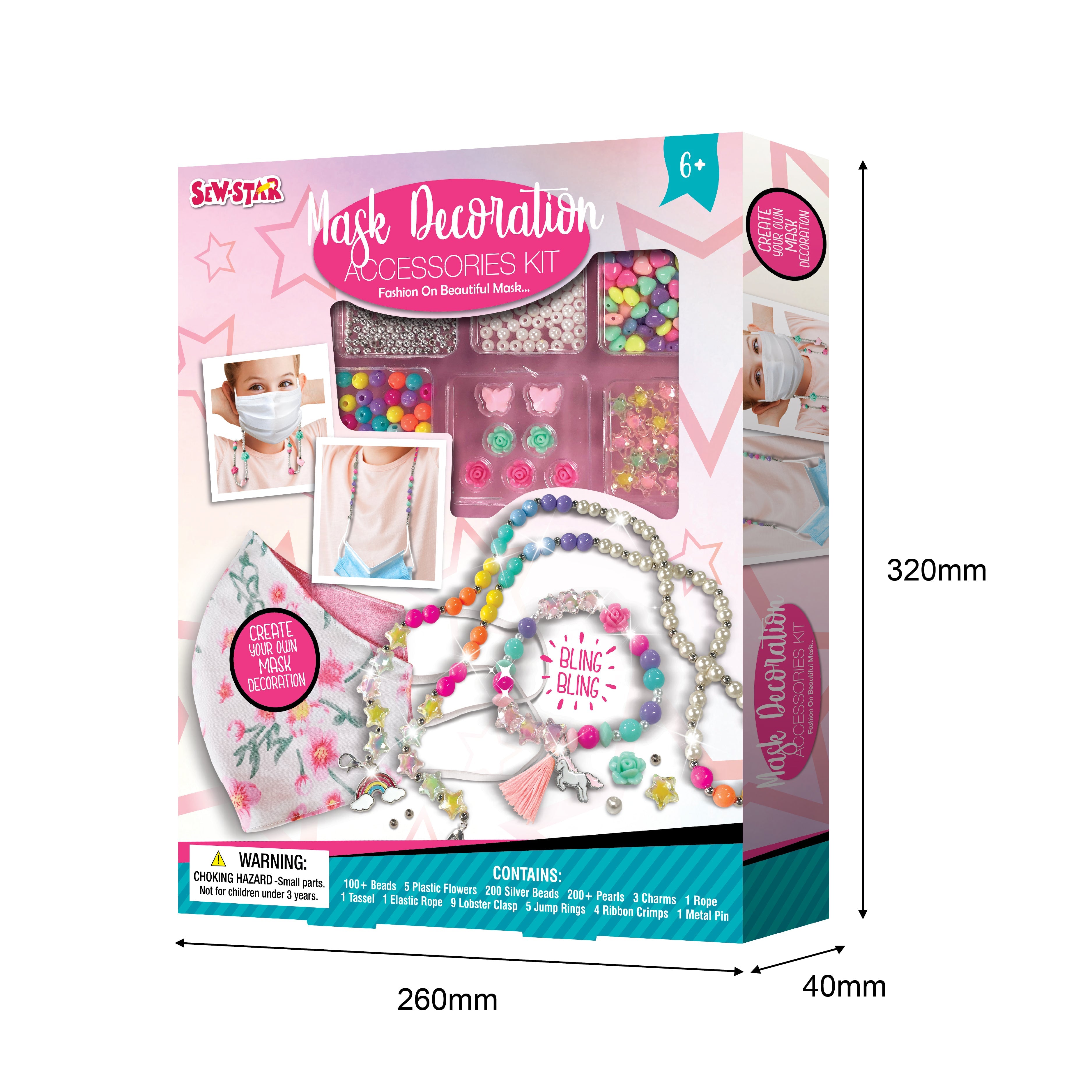 Make Decoration Accessories Kit - #toys for girls Kuwait# - #toys for girls 5 years old Kuwait# - #toys for girls 6 years old Kuwait# - #toys for girls 7 years old Kuwait#