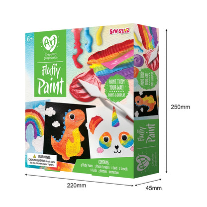 Fluffy Paint Art Kit - #toys for girls Kuwait# - #toys for girls 5 years old Kuwait# - #toys for girls 6 years old Kuwait# - #toys for girls 7 years old Kuwait#