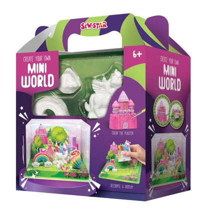 Paint Your Own Mini World Kit