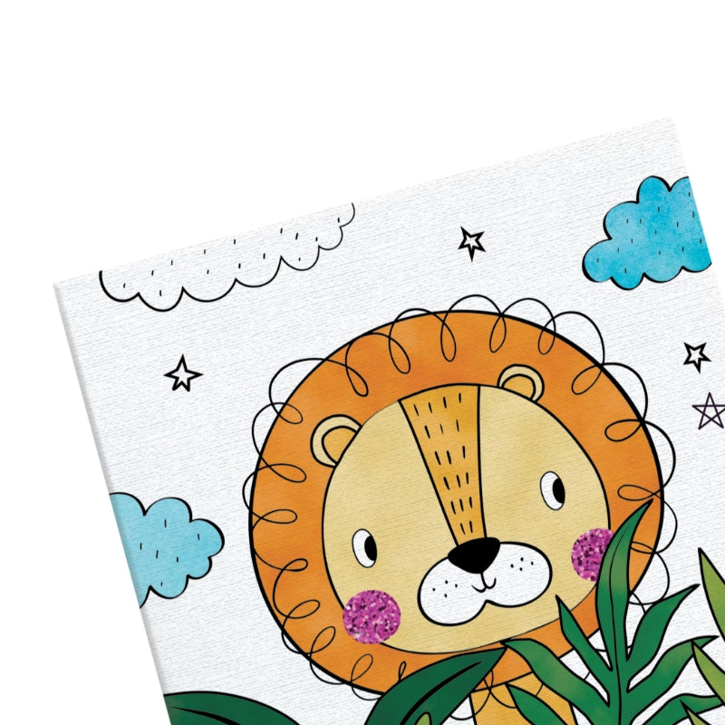 Sew Star Glitter Canvas  Painting Kit