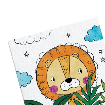 Sew Star Glitter Canvas  Painting Kit