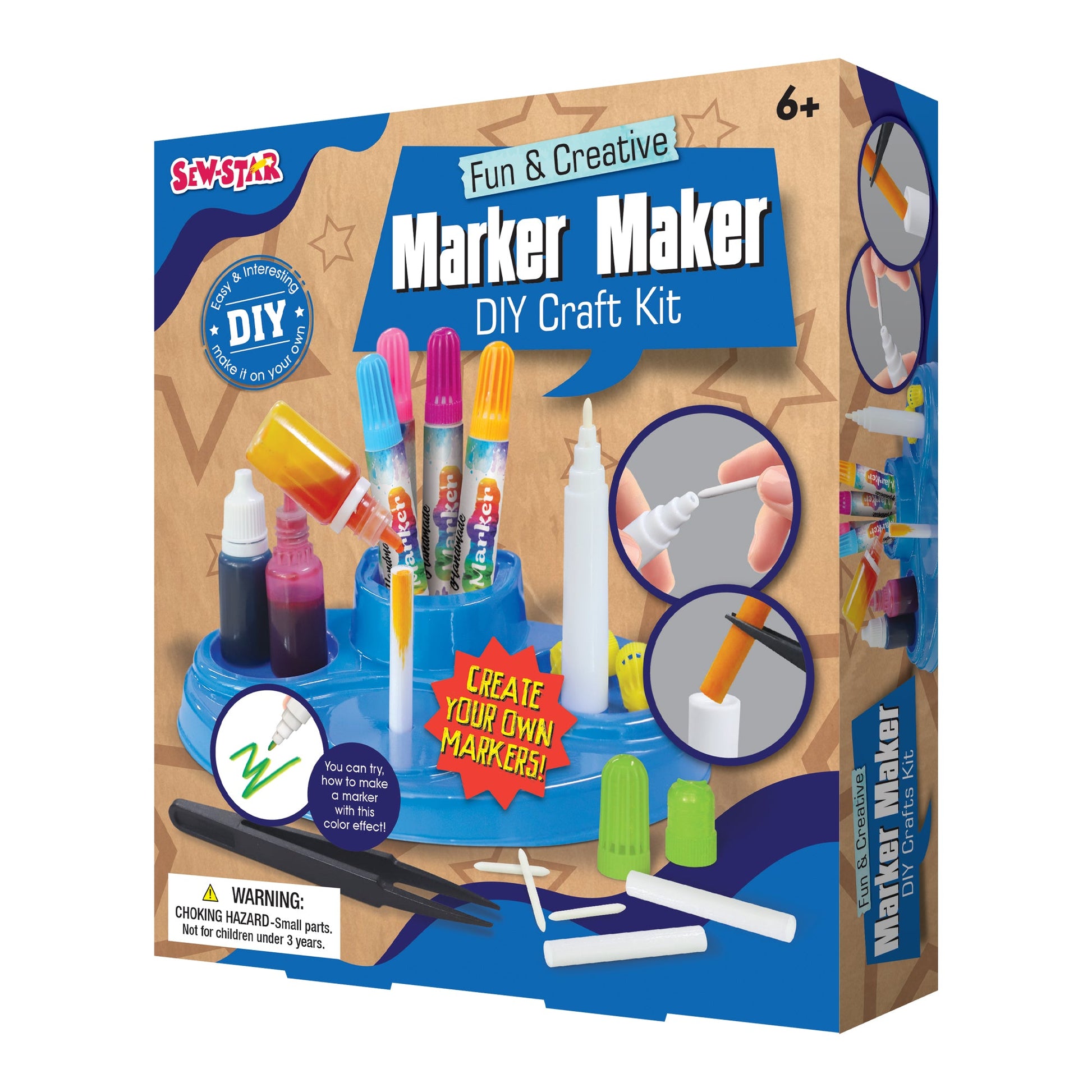 Marker Maker Diy Craft Kit - #toys for girls Kuwait# - #toys for girls 5 years old Kuwait# - #toys for girls 6 years old Kuwait# - #toys for girls 7 years old Kuwait#