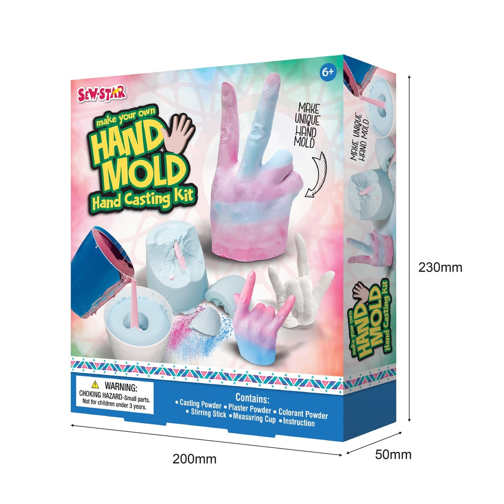 Make Your Own Hand Casting Kit - #toys for girls Kuwait# - #toys for girls 5 years old Kuwait# - #toys for girls 6 years old Kuwait# - #toys for girls 7 years old Kuwait#